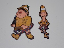 STAN LAUREL OLIVER HARDY FIGURINE MORBIDE TIPO PLASTECO MIO EDIZIONE PATUZZI (1)