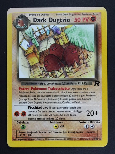 Pokémon dark dugtrio - dark,