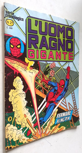 Uomo ragno gigante serie - ragno, gigante-serie