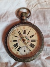 OROLOGIO DA TASCA  IN ARGENTO