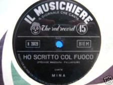 MINA "Ho scritto col