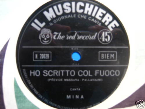 Mina scritto col - mina,