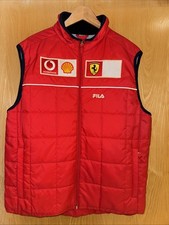 Originale Ferrari × Fila x Vodafone x Shell Gillet mai indossato Jay Kay Jamiroquai