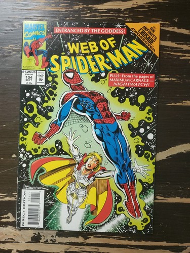 Web spider man 104 marvel - web, of
