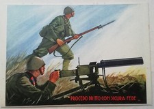 CARTOLINA 239 REGGIMENTO FANTERIA PESARO DIVISIONE SABAUDA II REGNO FERRARI 