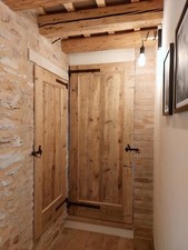 PORTE SU MISURA IN LEGNO ANTICO RUSTICHE E LACCATE PORTE DI CASA