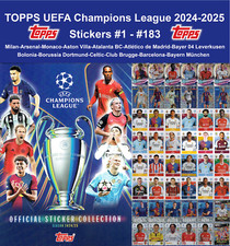 Adesivi Topps UEFA Champions
