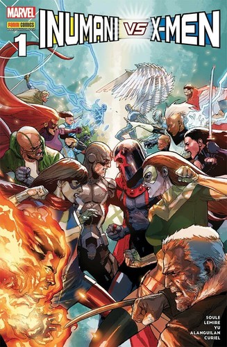 Marvel miniserie 185 inumani - marvel, #185