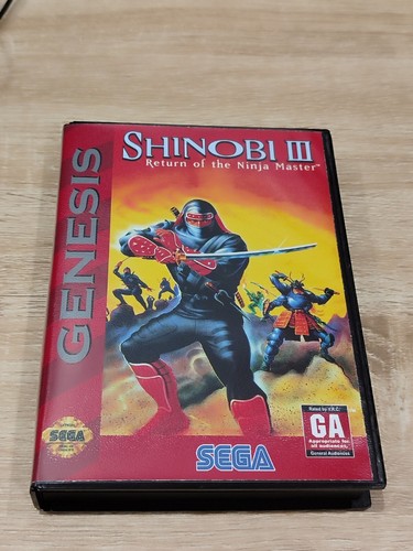 Sega megadrive shinobi iii - megadrive,