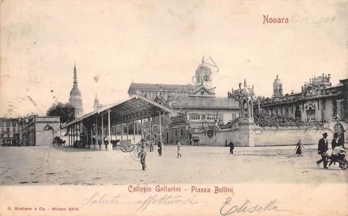 Cartolina novara collegio - novara,