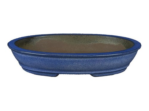 Vaso per bonsai ovale gres - bonsai,