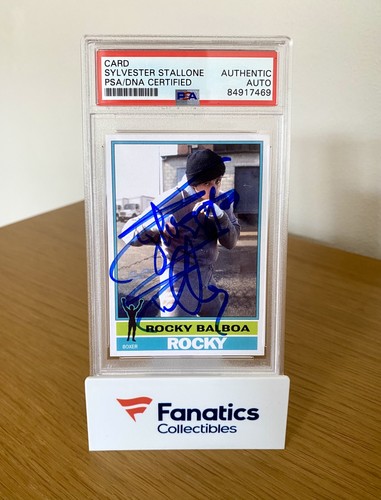 Sylvester stallone signed auto - stallone,