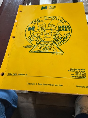 Manuale flipper simpson - manuale, i
