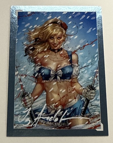Zenscope trade card - trade, autografo