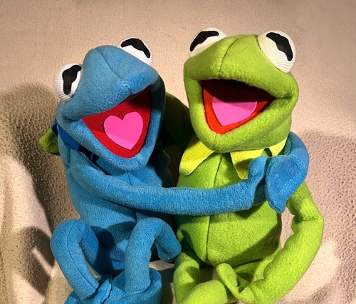 Pupazzi kermit giocattoli - pupazzi,