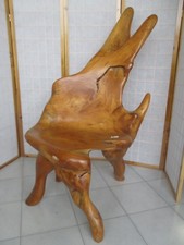 POLTRONA PANCA LEGNO RADICE