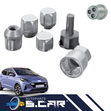 Kit 4 Dadi Antifurto Bulloni