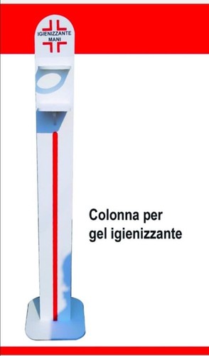 Colonna igienizzante con - colonna,