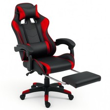 Sedia da Gaming Ecopelle Nero