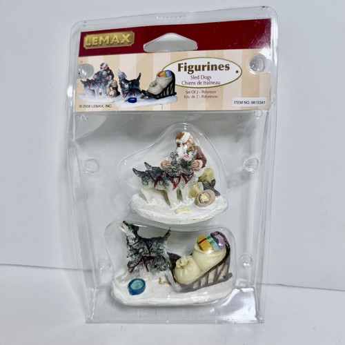 Lemax cani slitta - lemax,