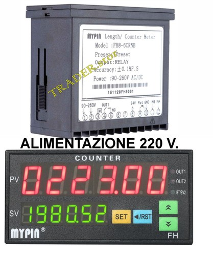 Contapezzi contatore 220 - contapezzi, v