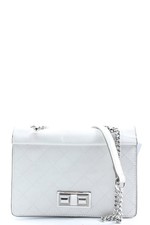 ZARA WOMAN Borsa a tracolla Donna Borsa grigio chiaro stile casual