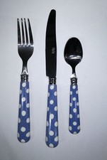 SKY POLKA DOT FORK KNIFE
