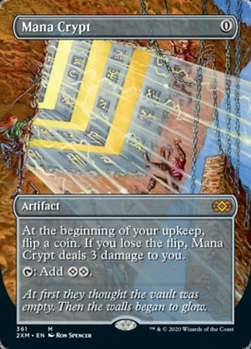 Mtg mana crypt - mana, foil