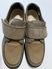 Scarpe uomo, marrone, 40, in pelle, con strap