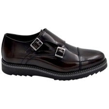 Scarpe uomo doppia fibbia in