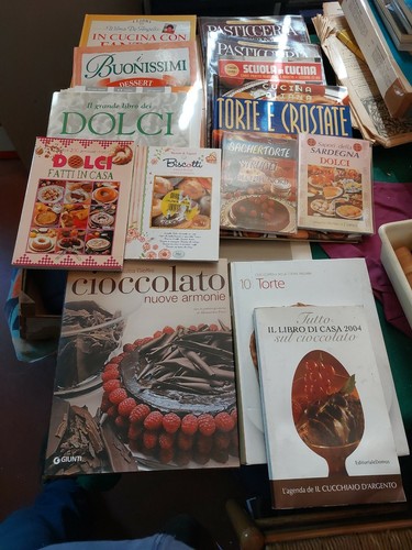 Libri riviste dolci - libri,