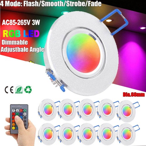 Faretto led soffitto rgb - faretto, da