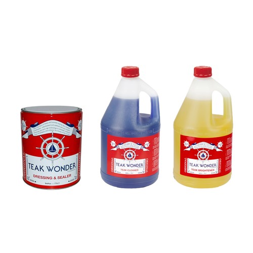 Kit pulizia dressing teak - kit,