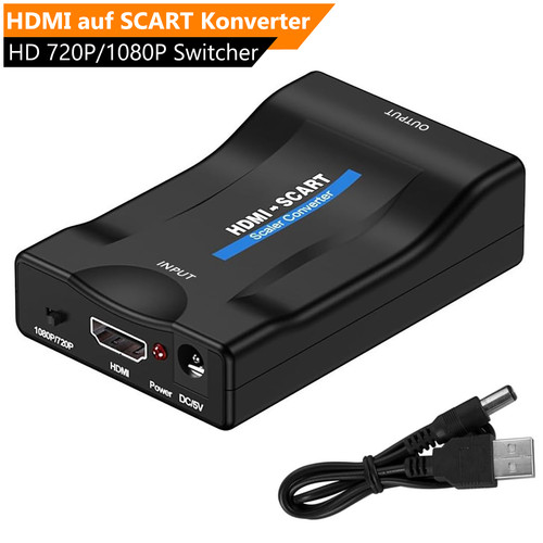 Adattatore scart hdmi tv - adattatore, a