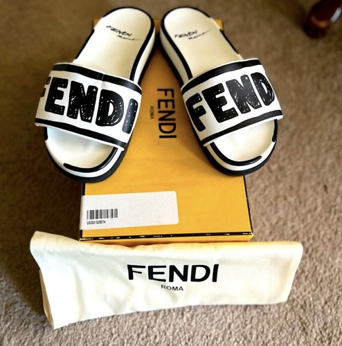 Sandalo infradito piatto fendi - sandalo,