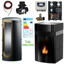 Stufa a pellet ad acqua Woody