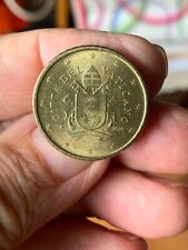 Moneta 50 centesimi di euro Città del Vaticano 2020 - circolata -