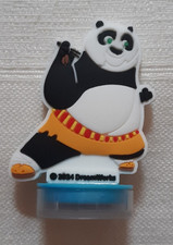 Statuette personaggi Kung Fu Panda 4 Po e Zhen timbri sorpresa Uovo Pasqua 2024