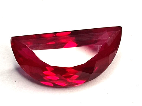 Rubino rosso mozambico mezza - rosso,