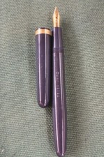 Penna stilografica  Omas Extra pennino omas M Blu E Oro Con Geometrico Greco