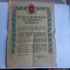 Raro Manifesto d 'epoca  originale