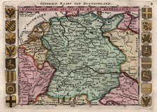 Germania Originale Incisione
