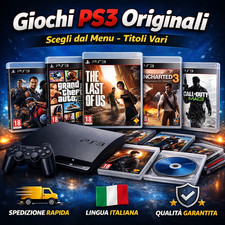 SCEGLI I TUOI GIOCHI PS3