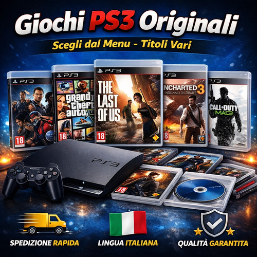 Scegli tuoi giochi ps3 - tuoi,