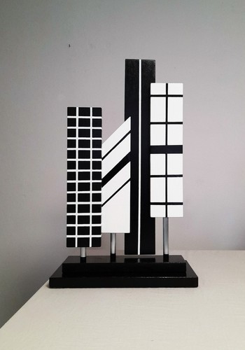 Scultura astratta legno - astratta, –