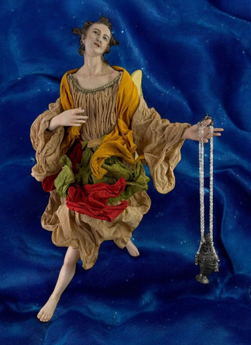 Angelo presepe napoletano - presepe, arte
