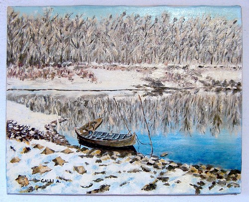 025 quadro dipinto olio - 025,