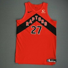 Alex Len - Toronto Raptors - Game Worn Icon Edition Jersey - 2020-21 NBA Season