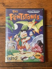 The Flintstones Sega Genesis - Rare - Very Good - CIB