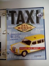Fascicolo Taxi del Mondo DeAgostini Mercedes 240 D Beirut 1974 N° 24